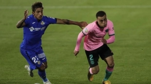 El Barça no ha podido puntuar en Getafe.