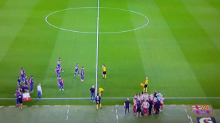 Barcelona: La inexorable diferencia entre ser un equipo y un grupo de jugadores "Foto: Twitter"