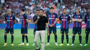 Xavi tiene claro qué quiere para el siguiente choque liguero. Foto: @FCBarcelona