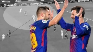 La fórmula Messi-Alba sigue dando puntos
