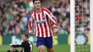 El club colchonero le busca una salida a Morata. Foto: @Atleti