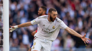 "Benzema se convierte en el máximo asistente de la historia del Madrid. Foto: Getty Images"