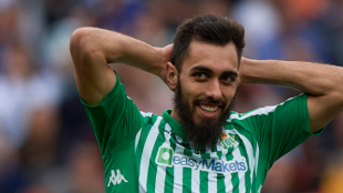 Borja Iglesias da los mismos puntos al Betis que Messi al Barça "foto: AFDLP"