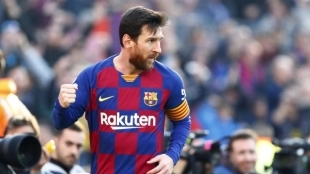Messi sube puestos en la bota de oro