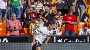 El charrúa prefería esperar un poco más. Foto: @valenciacf