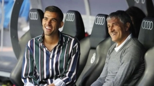 Ceballos se deja querer por Quique Setién