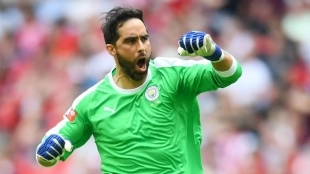 El chileno no está teniendo minutos en el Manchester City | FOTO: MANCHESTER CITY