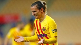 Compás de espera con Antoine Griezmann. Foto: FC Barcelona