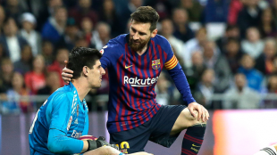 Courtois sobre Messi: "Es un jugador como cualquier otro" | Sopitas