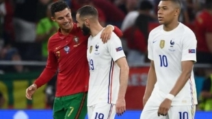 El París Saint-Germain anota el nombre de Cristiano Ronaldo como posible recambio de Mbappé "Foto: Marca"