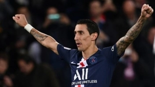 Ángel Di María podría salir del PSG en el próximo mercado veraniego. Foto: Getty