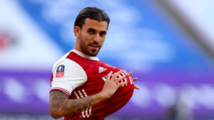 "Mikel Arteta y el Arsenal presionan para quedarse con Ceballos. Foto: Getty Images"