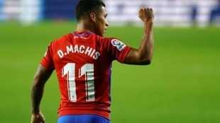 Darwin Machís, jugador del Granada: EFE.