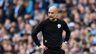 Pep Guardiola, en la lupa. Foto: Yahoo Deportes