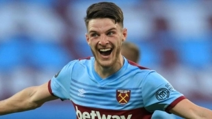 David Moyes pone precio a la salida de Declan Rice / Skysports.com