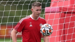 Dean Henderson quiere irse del Manchester United / Manutd.com