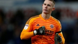Dean Henderson espera su momento en el Manchester United