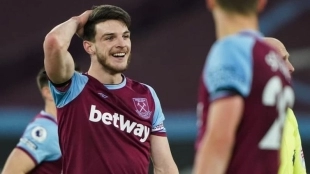 Declan Rice no está en la agenda de Pep Guardiola / Spysports.com