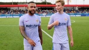  La oferta del Manchester United por Memphis Depay y Frenkie de Jong