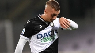 Gerard Deulofeu, jugador del Udinese:As