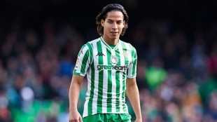 Diego Lainez pide más minutos en el Real Betis