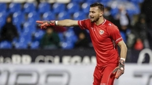Dimitrievski no se mueve del Rayo / Jornadaperfecta.com