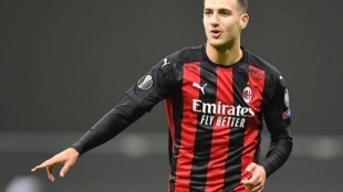 Diogo Dalot quiere quedarse en el Milan