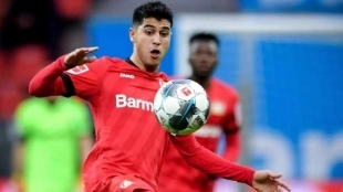 La duda de Exequiel Palacios: ¿confiar o marcharse?. Foto: Marca Argentina