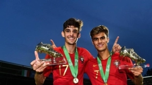 El Barça toma la delantera por Trincao / Uefa.com