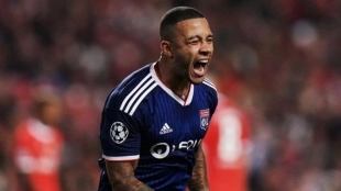 El Barcelona ahora duda el fichaje de Memphis Depay / TyCsports