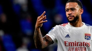El Barcelona encuentra más competencia por Memphis Depay / Elintra.com