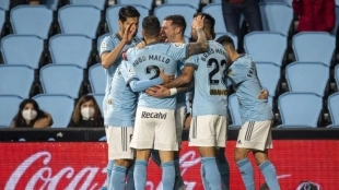 El conjunto celeste ocupa la zona media de la clasificación. Foto: Getty