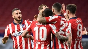 El Atlético de Madrid opta por revalidar el título de LaLiga. Foto: Getty
