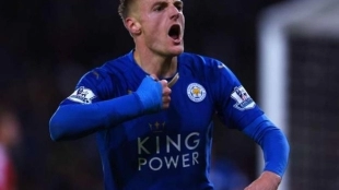 El Leicester City reacciona al interés del United en Vardy / Goal.com