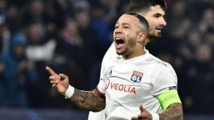 El Milán a por Memphis Depay / Besoccer.com