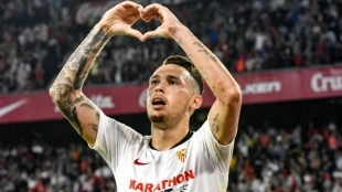 El Sevilla podría perder a Ocampos el próximo verano / Sevillafc.es