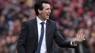 A Unai Emery le sigue quedando grande el Camp Nou. Foto: Estadio Deportivo