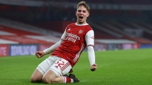 Emile Smith Rowe, a un paso de renovar con el Arsenal