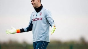 El Aston Villa no venderá a Dibu Martínez pese al interés del Atlético