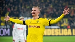 ¿Cuál es el prec io real de fichar a Erling Haaland? Foto: Getty