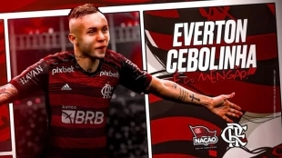 OFICIAL: Everton Cebolinha, nuevo jugador del Flamengo