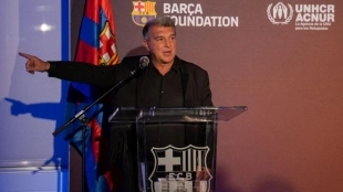 Joan Laporta, presidente del FC Barcelona. Foto: SPORT
