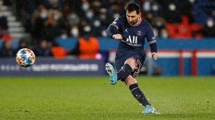 El astro argentino quiere que el PSG fiche a una joven promesa. Foto: Getty