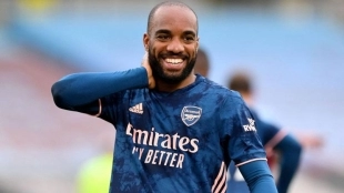 Alexandre Lacazette saldrá en junio. Foto: Getty