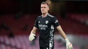 Bernd Leno saldrá próximamente del Arsenal. Foto: Getty