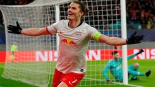 Marcel Sabitzer, protagonista de uno de los culebrones del verano. Foto: Getty