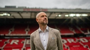 El técnico holandés es la gran esperanza de los aficionados del Manchester United. Foto: Marca