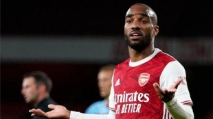 Alexandre Lacazette saldrá del Arsenal en verano. Foto: Getty