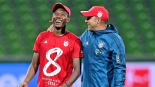 Flick insiste en Alaba. Foto: sportbild.bild.de