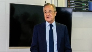 El presidente de la entidad blanca ha fijado su nuevo objetivo en Inglaterra. Foto: @realmadrid